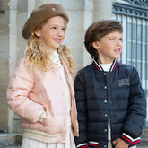 Kids Down Parka – Waterproof Baseball Style